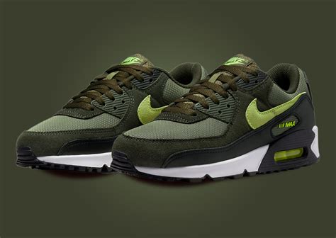nike air max nostalgic sneakers groen heren